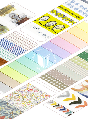 均佳【分装】日本MT素色仓敷意匠水玉盐系和纸胶带贴平板笔尖