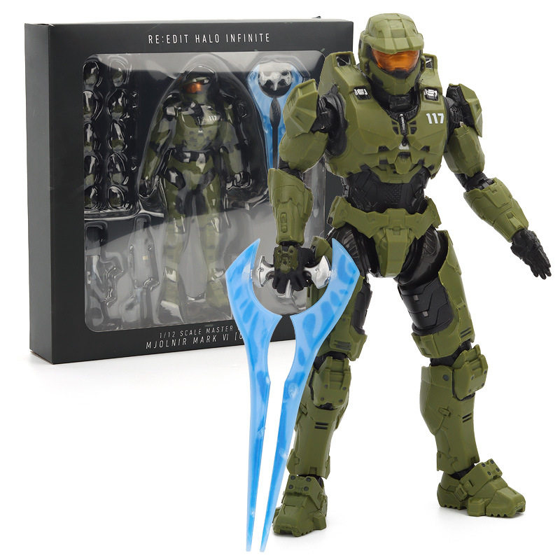 千值练光环5 士官长无限 HALO 光晕1/12可动模型人偶手办摆件盒装