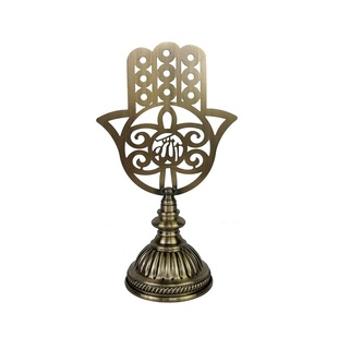 法蒂玛之手家居饰品异域镂空雕花客厅卧室桌面书柜艺术装饰摆件