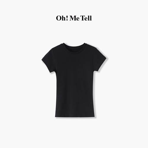 OhMeTell基础款圆领短袖T恤