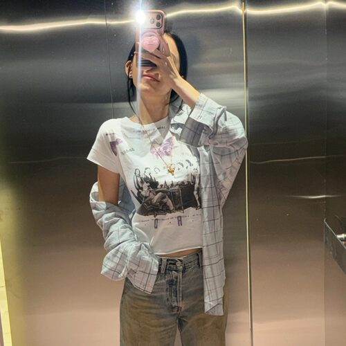 忧郁的富二代潮流短袖T恤