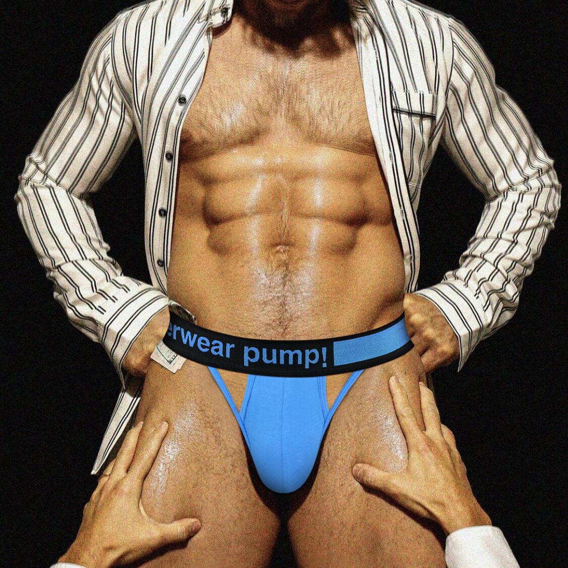 运动性感单丁内裤pump免脱诱惑