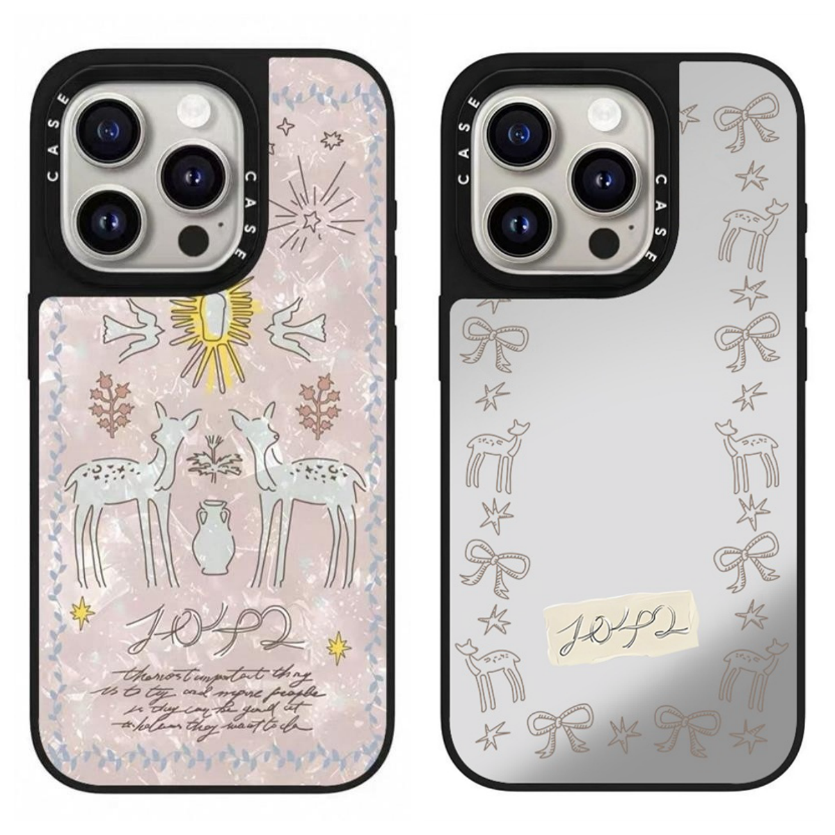 CASE华强北联名森林秘境欧阳娜娜适用iPhone17ProMax壳苹果16Pro 15plus 14 13 12磁吸MagSafe保护套C家壳