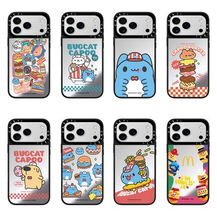 CASE华强北联名猫猫虫咖波适用iPhone17ProMax壳苹果16Pro/15plus/14/13/12磁吸MagSafe保护套C家壳