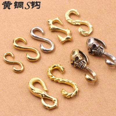 纯黄铜手环财布扣