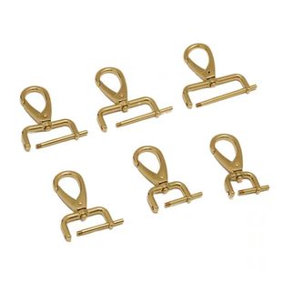 包包钩扣黄铜螺杆可拆卸肩带扣环背包挂钩调节固定夹五金锁扣配件