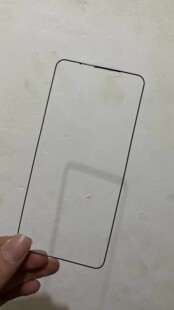 适用iqoo7屏幕支架iqoo9黑色塑料边条IQOO8屏框中框前框iqoo10 11