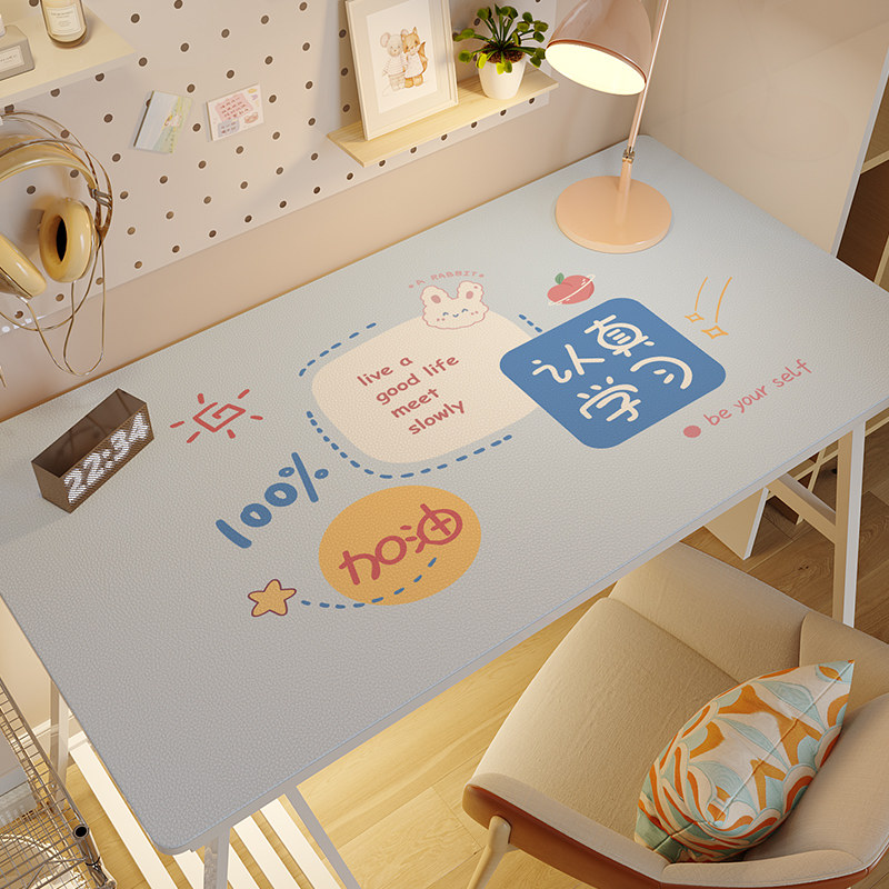 Q弹护眼硅胶儿童写字台桌垫学生学习专用书桌垫子电脑桌面垫桌布
