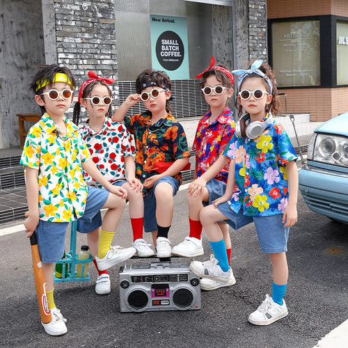 六一儿童港风复古啦啦队表演出服小学生幼儿园8090年代运动会服装