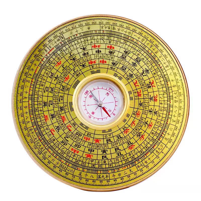 专业风水罗盘罗经仪综合盘指南针堪舆测方位随身大小摆件,家居饰品,桌面摆件,淘宝优惠券,粉丝福利购,淘宝优惠卷