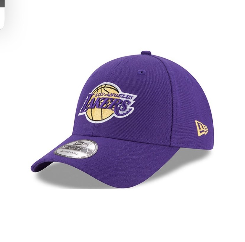 New Era纽亦华夏季新品NBA湖人硬顶女男经典遮阳棒球帽帽子