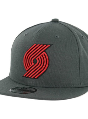 NEW ERA & NBA联名款 纽亦华9FIFTY波特兰开拓者队城市系列石墨色