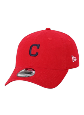 New Era/纽亦华 做旧大c可调节弯檐帽 潮流遮阳 均码 红色