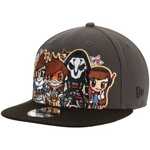 New era& 守望先锋 限量联名款 新棒球帽子平檐情侣刺绣棒球帽