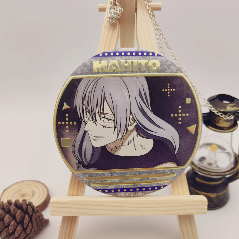 同人谷子咒术回战JF2024场面写吧唧烫金浮雕真人 夏油杰五条悟