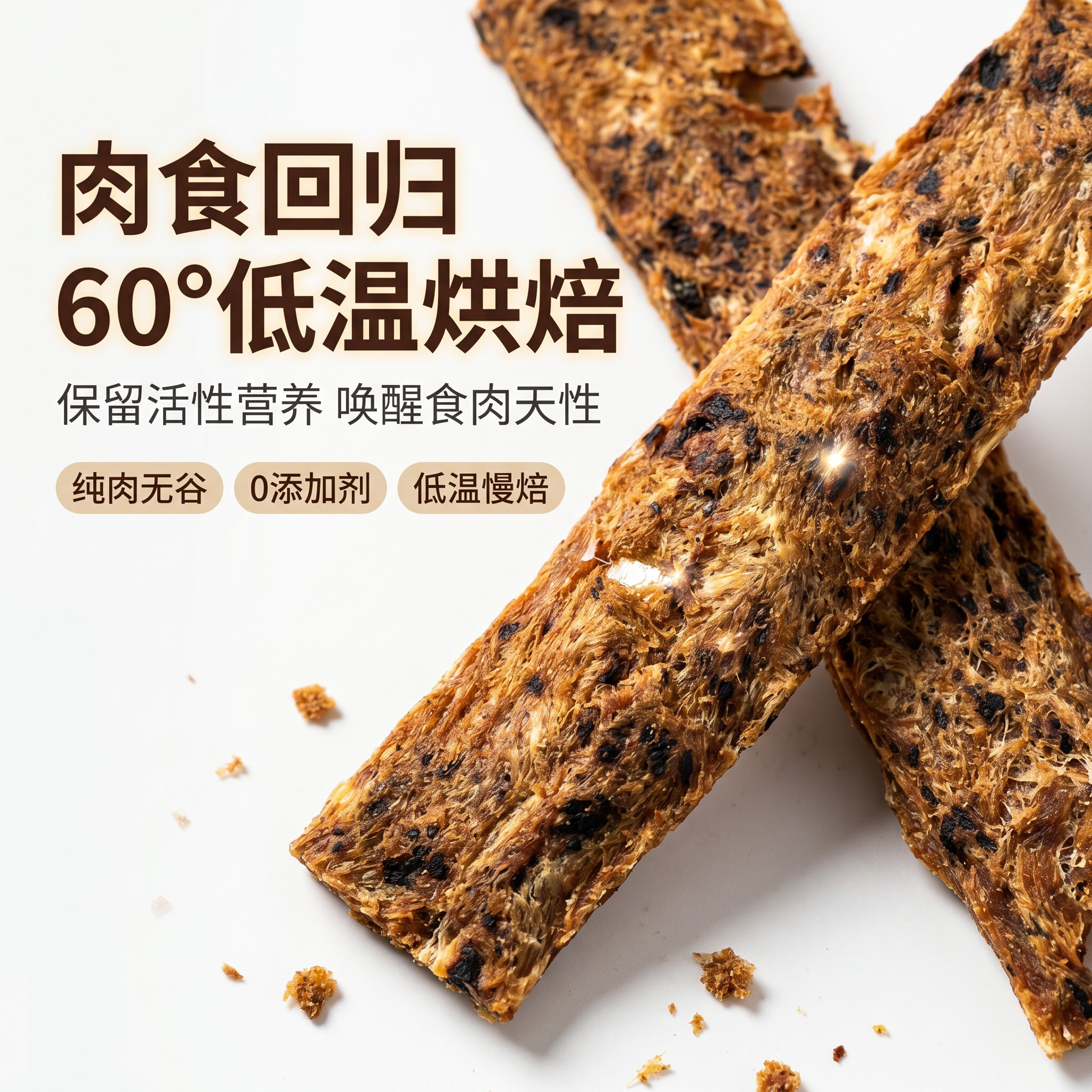 肉食回归烘干鸭肉狗零食两件85折