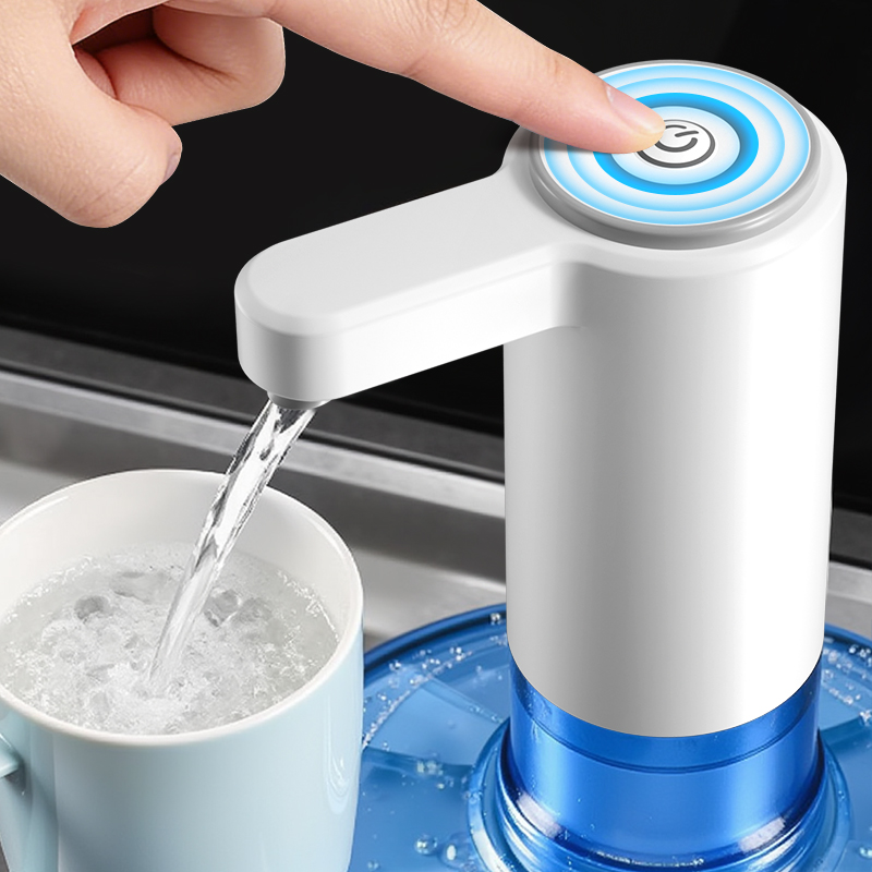 日本电动抽水器桶装水吸水泵抽水神器矿泉水全自动款饮水机压水器