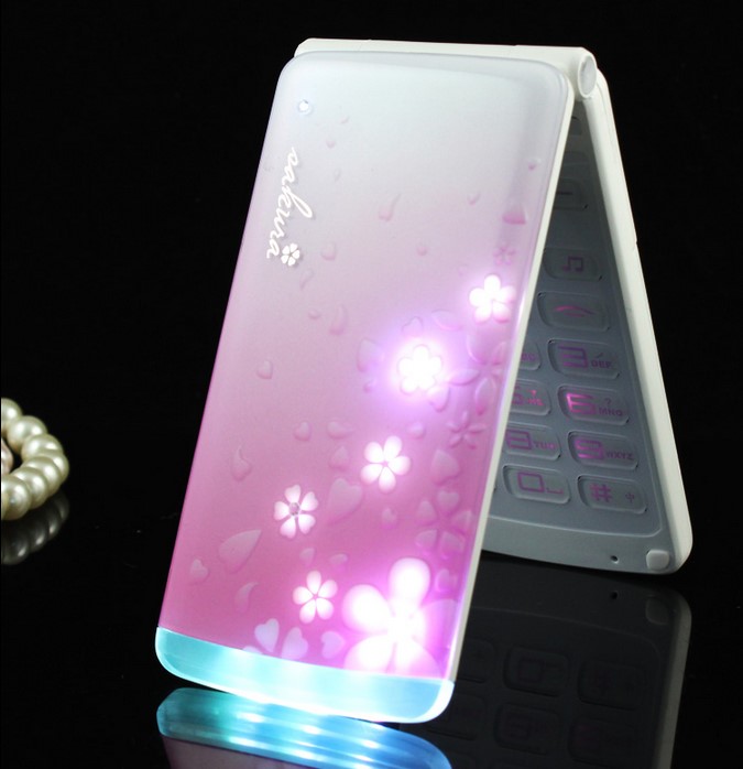 KRTONE/ Jinrongtong RTK8 Crystal buttons horse race lamp fashion Loud lady Flip telecom the elderly mobile phonein the Phone  category - from Buy2taobao.com to provide professional Taobao agent buy service