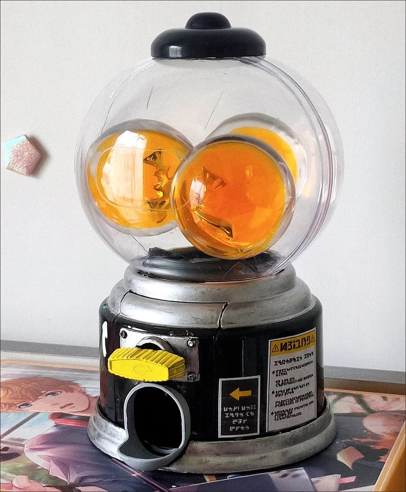 喷射战士splatoon周边金鲑鱼蛋摆件4公分微瑕款