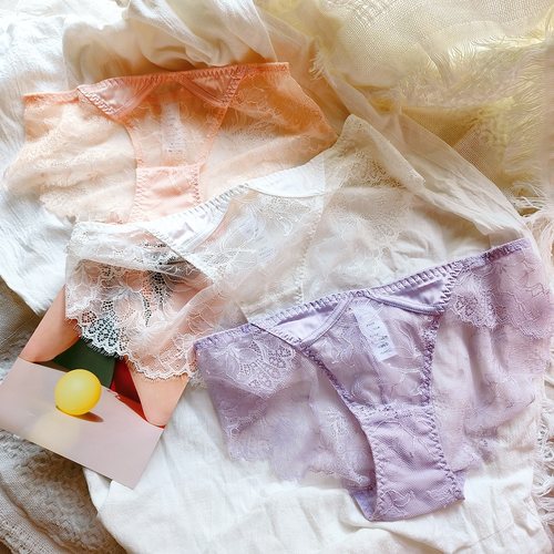柔软蕾丝女士性感三角内裤包邮