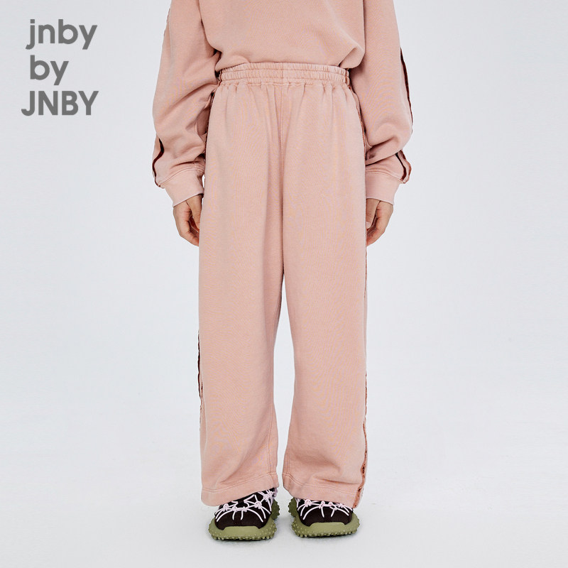 江南布衣童装棉毛圈布直筒裤长裤可爱秋冬男女童儿童jnbybyjn
