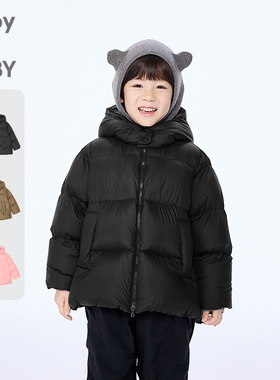 新款江南布衣童装A型中长款羽绒服25冬男女童jnbybyjnby1X0C10050