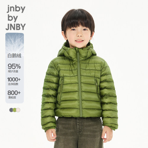 江南布衣童装短款鹅绒服H型