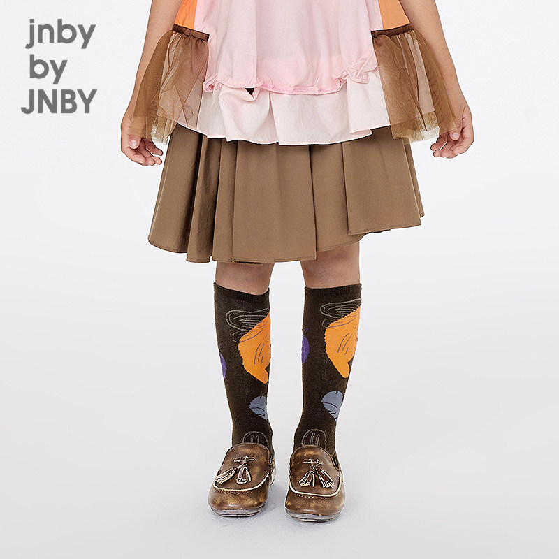 江南布衣童装短款裙裤时尚纯色宽松女童夏儿童jnbybyjnby
