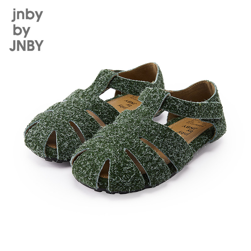 新款江南布衣童装鞋子罗马凉鞋26夏男女童jnbybyjnby6Q4M10120