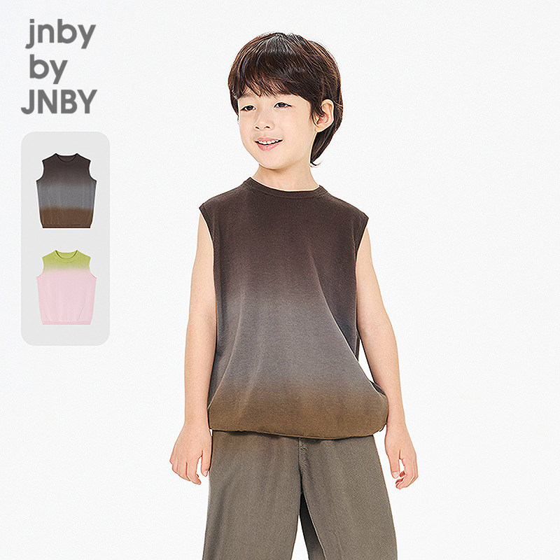 新款江南布衣童装毛衫吊染背心26夏男女童jnbybyjnby1Q4310220