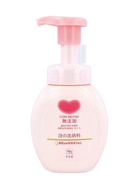 海淘 COW/牛乳石硷泡沫洁面乳 低敏性敏感肌可 多种保湿成分160ml