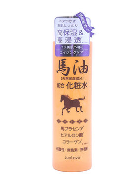 海淘 JunLove 马油保湿化妆水 天然成分无香料高慎透弱酸性200ml
