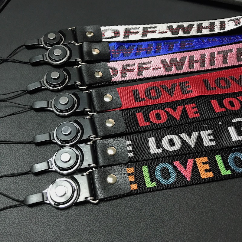 适用于iPhone6S苹果X/8/7手机挂绳手机挂件挂脖子配件手机链饰品