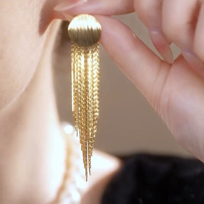 耳环女2025年新款潮网红爆款