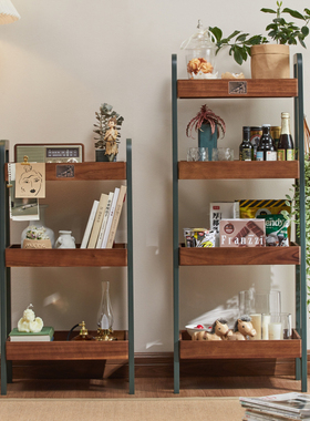 多层木质书架柜置物架书房/卧室/储藏室/客厅展示杂物收纳架