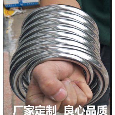 不锈钢制武术铁手环铁臂功咏春拳金刚圈铁线拳整体无缝不锈钢包邮