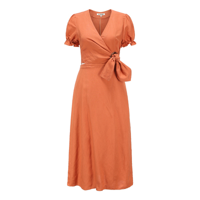 法式度假露腰连衣裙niatelier