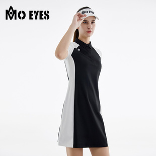 连衣裙网球衣服收腰裙子服装 女士短袖 夏季 EYES魔眼高尔夫女装