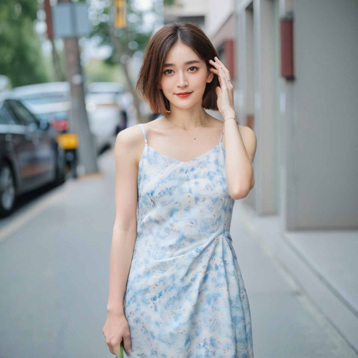 无袖2025年春夏柔软休闲碎花吊带