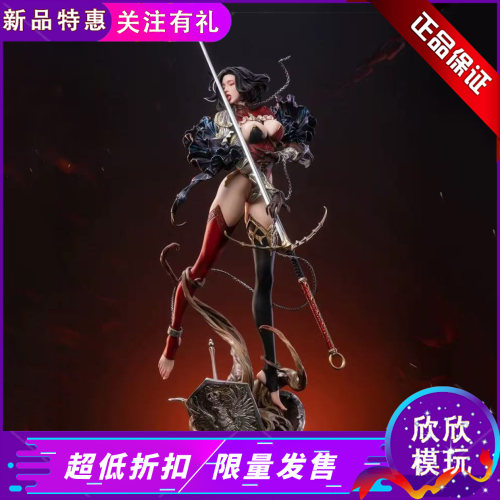 PJ否极献祭骑士法艾拉手办雕像