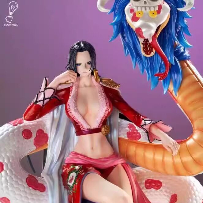 【全款】Brain Hole Studio 海贼王 阳台坐姿女帝 手办雕像