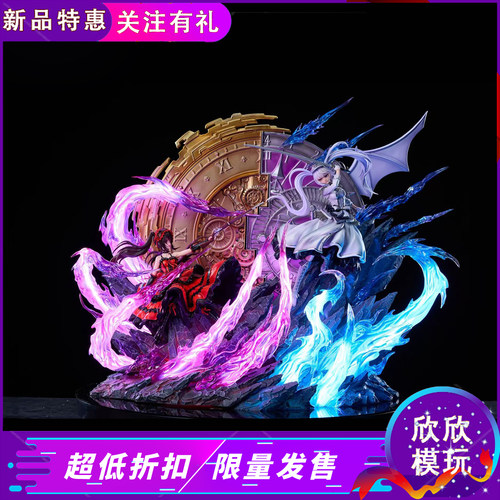 时崎狂三VS白之女王GK手办1/6