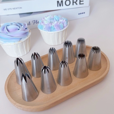 不锈钢一体加大号网红多款裱花嘴