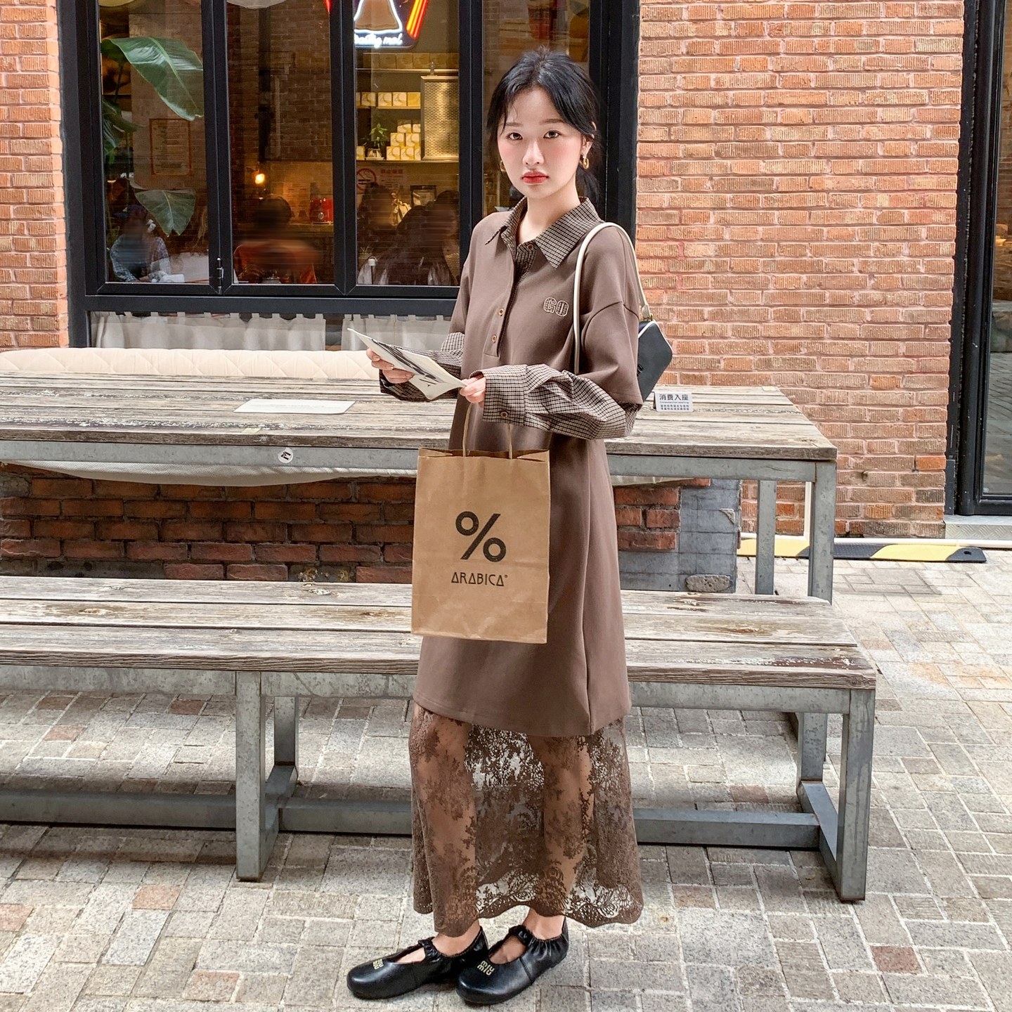 灰色韩系设计感格纹拼接卫衣套装裙女2026春季新款半身短裙两件套,女装/女士精品,时尚套装,淘宝优惠券,粉丝福利购,淘宝优惠卷