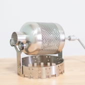 半直火日式 家用手摇咖啡豆烘焙机咖啡手网手摇烘豆机