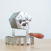 烘豆机直火手摇烘豆机家用咖啡豆烘焙机咖啡烘焙手网