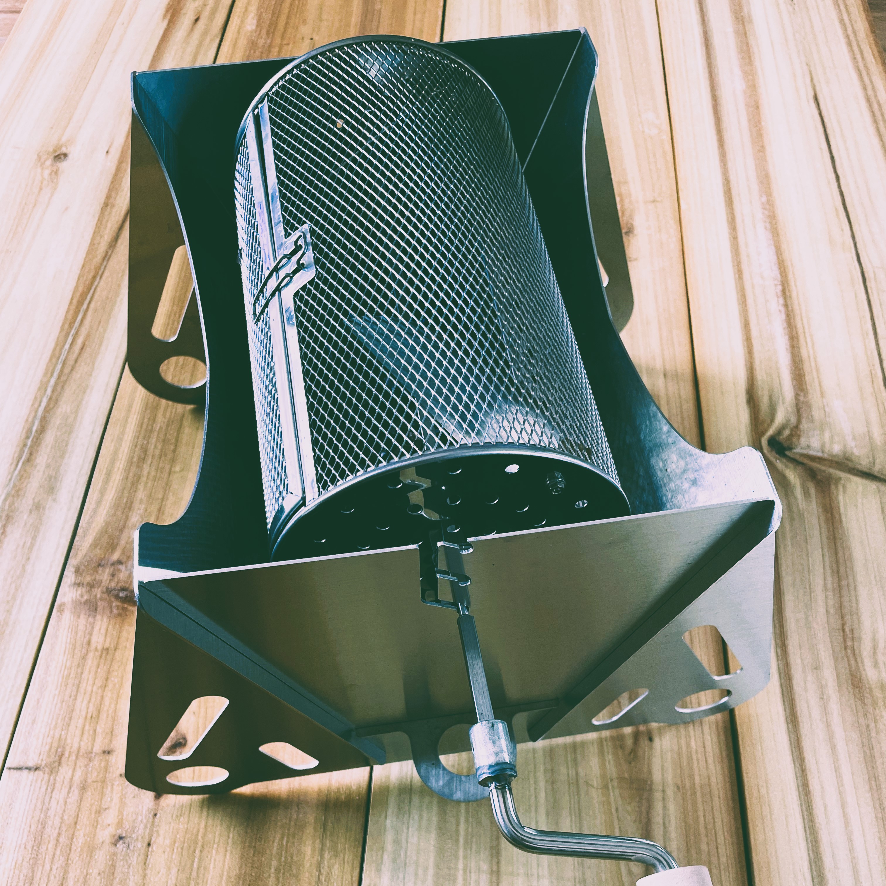 炭燒木炭咖啡豆烘焙機便攜組裝