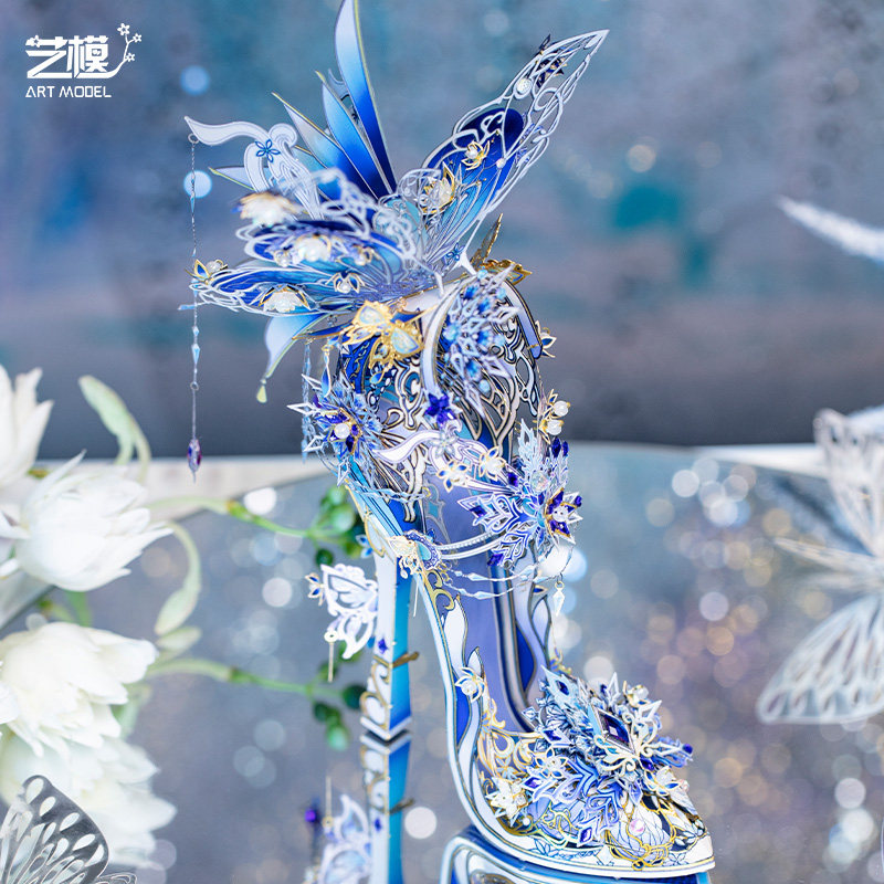 艺模雪之恋魔法水晶鞋3D