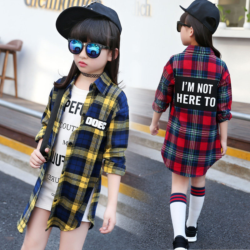 Chemise fille à manche longue - Ref 2085453 Image 1