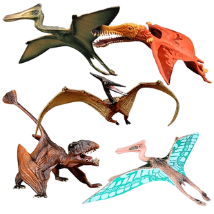 实心仿真塑胶恐龙世界模型玩具风神翼龙翼手龙 儿童男女孩礼物